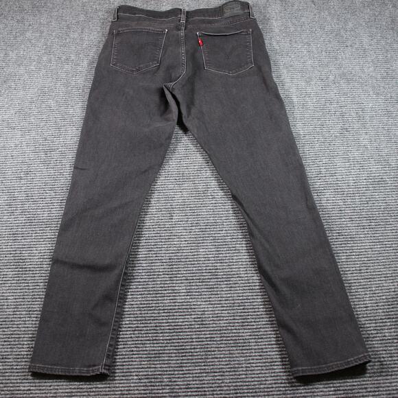 Levi’s Classic Mid Rise Skinny Womens 31x30 Charcoal Gray Stretch - Picture 7 of 10